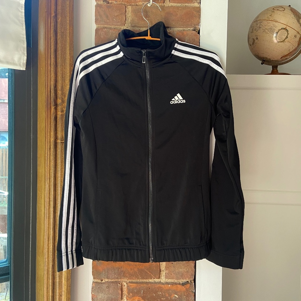 Adidas Zip-Up Slim Fit Track Jacket